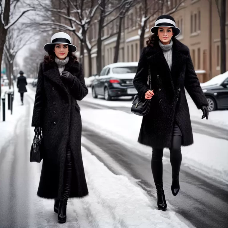 Décadas de FRIO: A Moda Inverno nas Diferentes Décadas: Revivendo Estilos