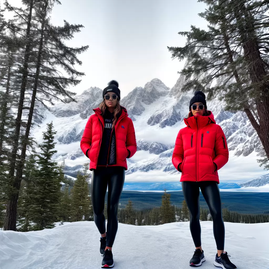 Fotos look inverno jaqueta legging sneaker