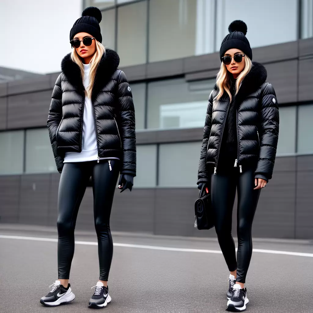 Fotos jaqueta inverno legging tenis oculos
