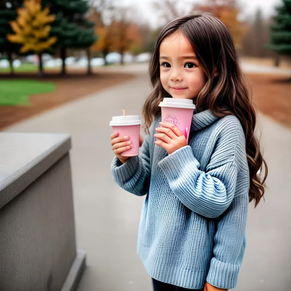 Fotos menina sueter oversized inverno