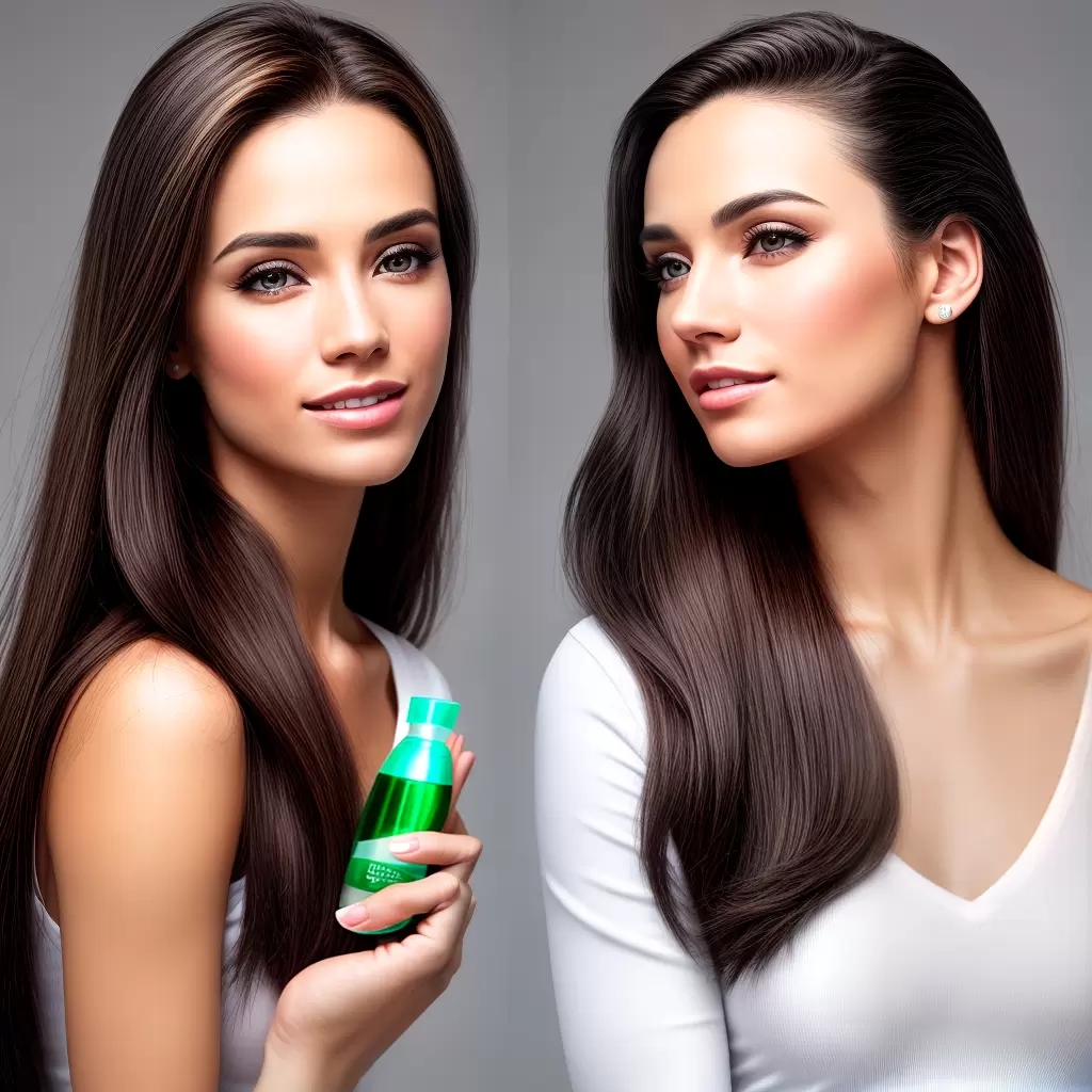 Fotos shampoo argila cabelo oleoso mulher