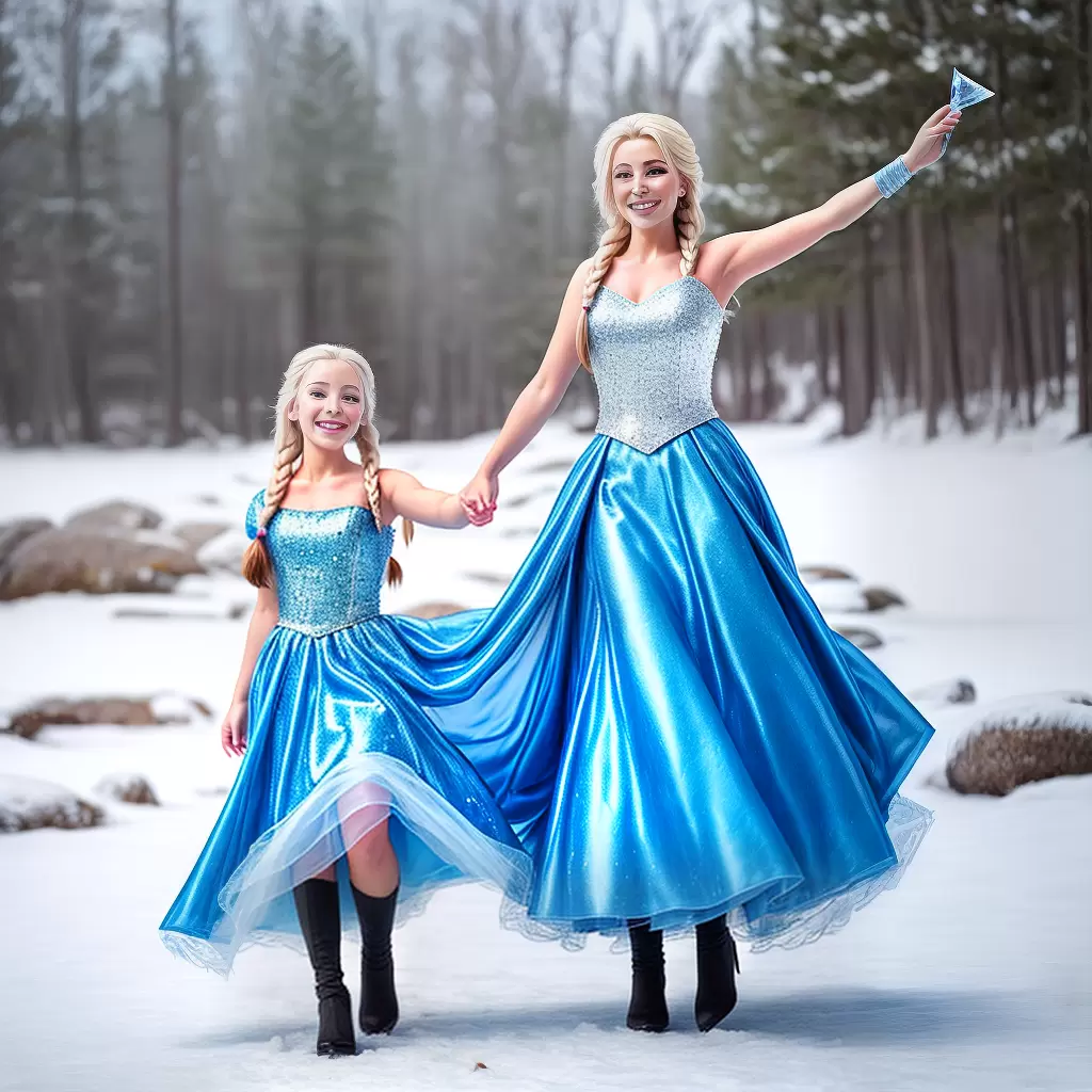 Fotos menina elsa frozen sorriso girando