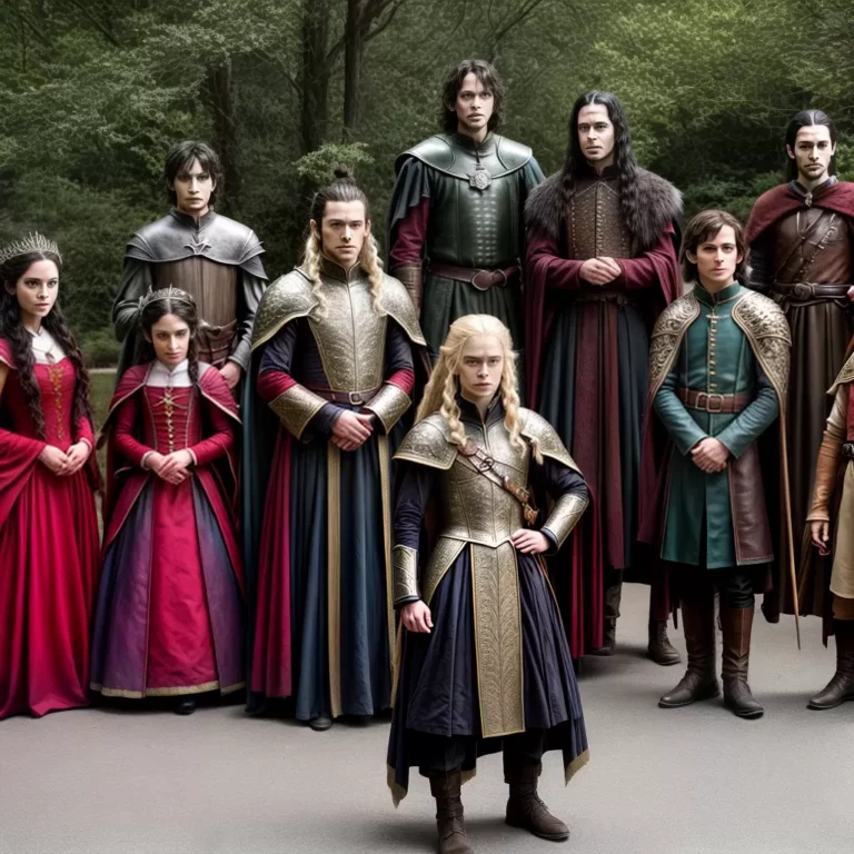 Fantasias de personagens de filmes de fantasia e magia