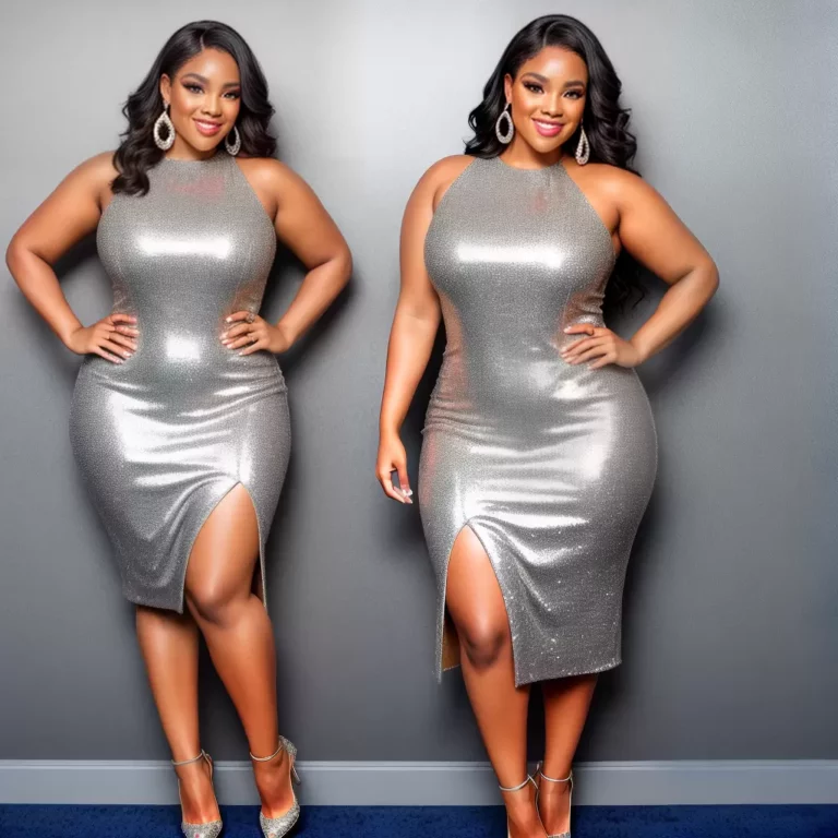 Dicas para usar roupas plus size com brilho e paetês
