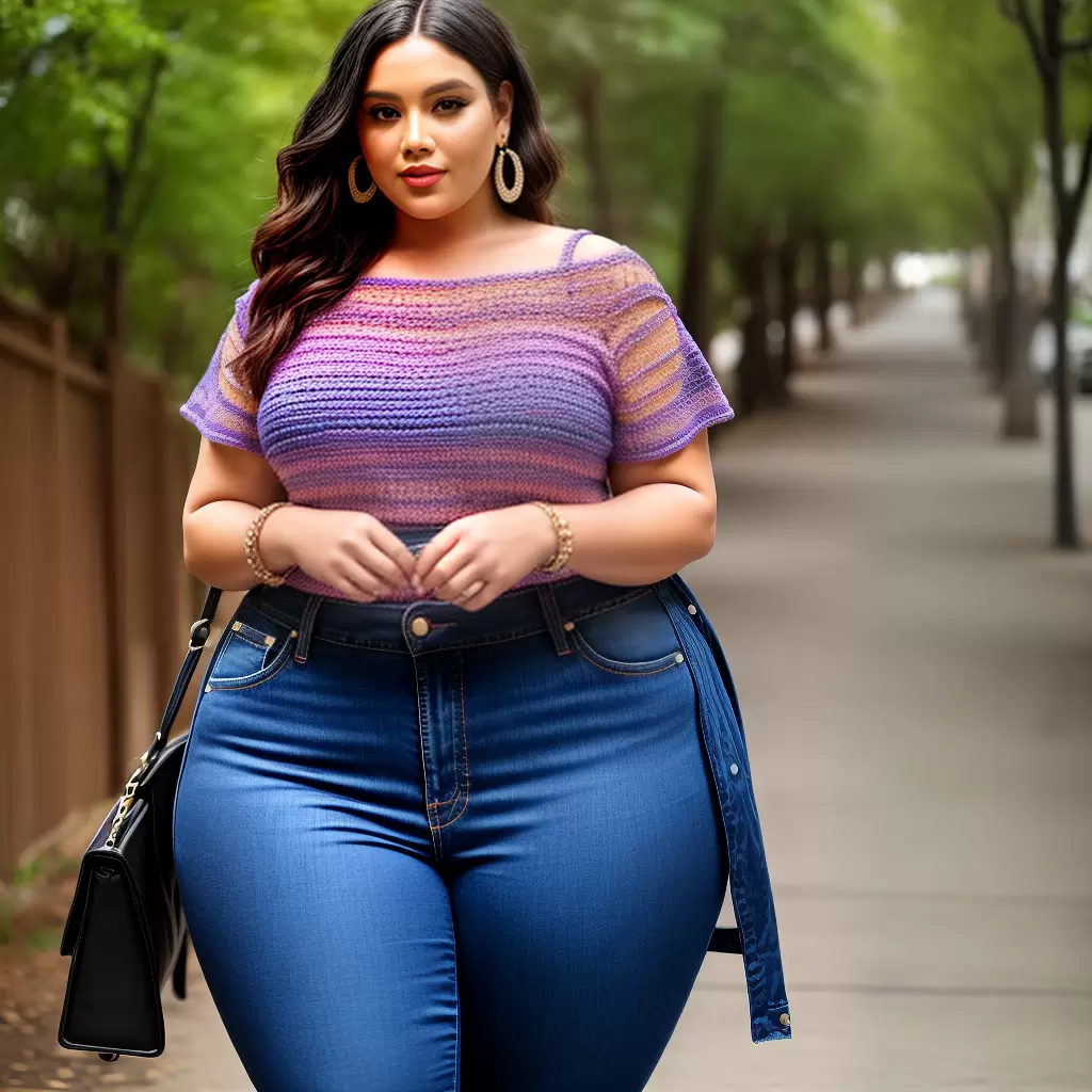 Fotos cropped plus size artesanal jeans Fotos cropped plus size artesanal jeans