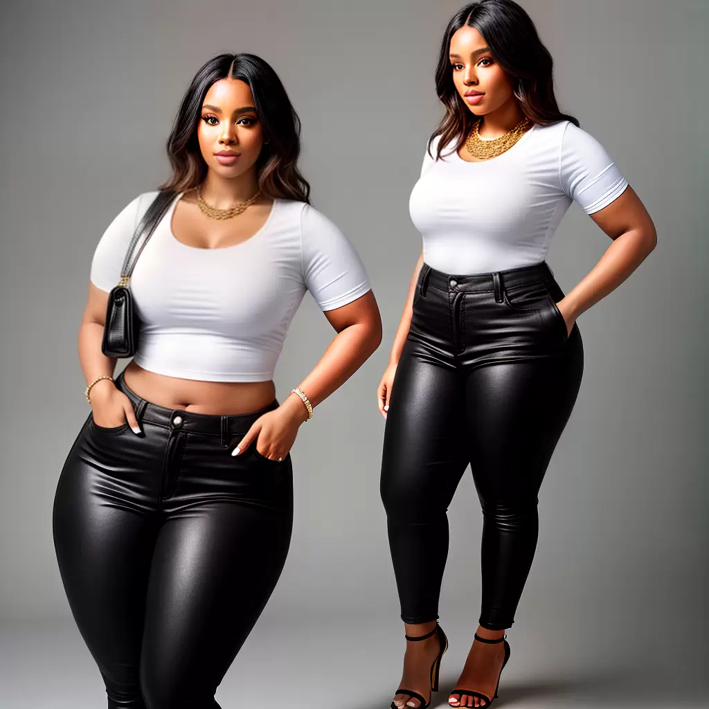 Fotos mulher plus size camiseta branca calca preta Fotos mulher plus size camiseta branca calca preta