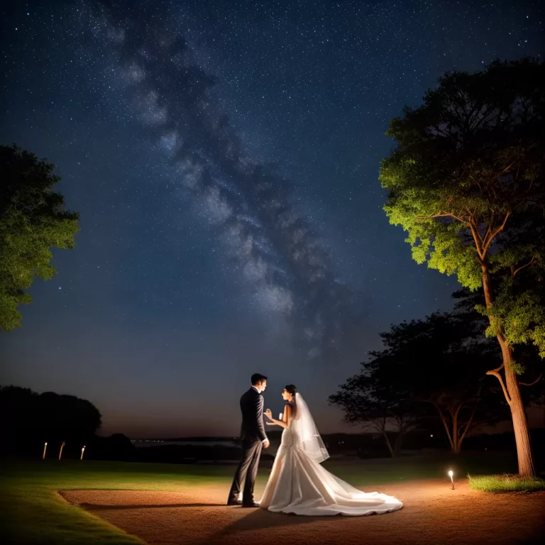 Elegância Sob as Estrelas: Looks para um Casamento Noturno