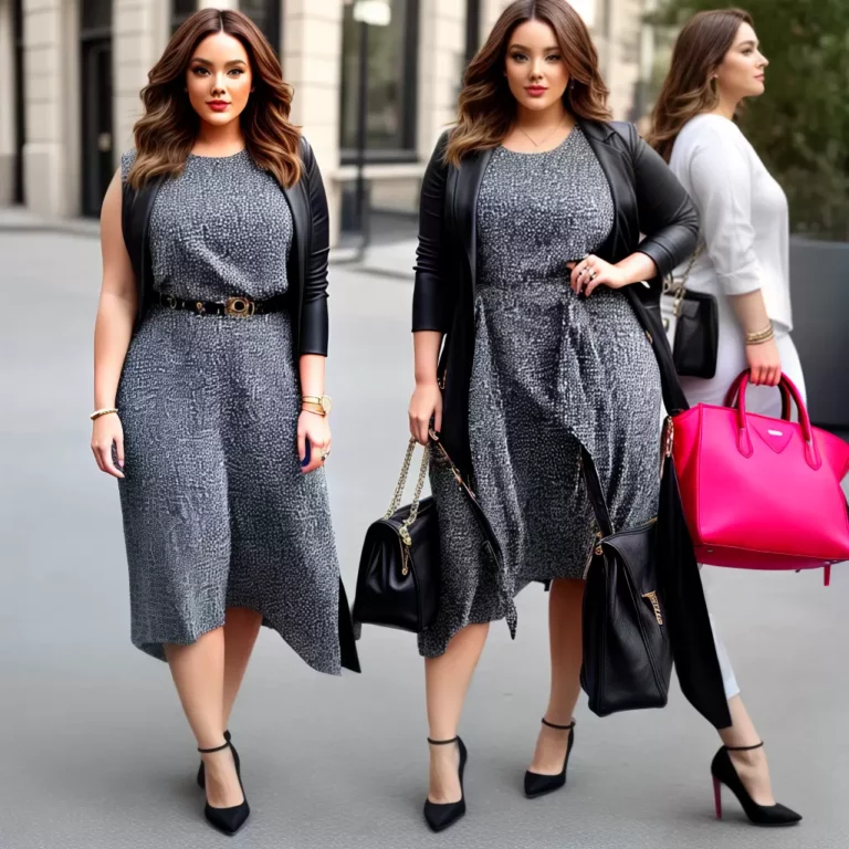 Moda plus size e o uso de estampas de formas geométricas