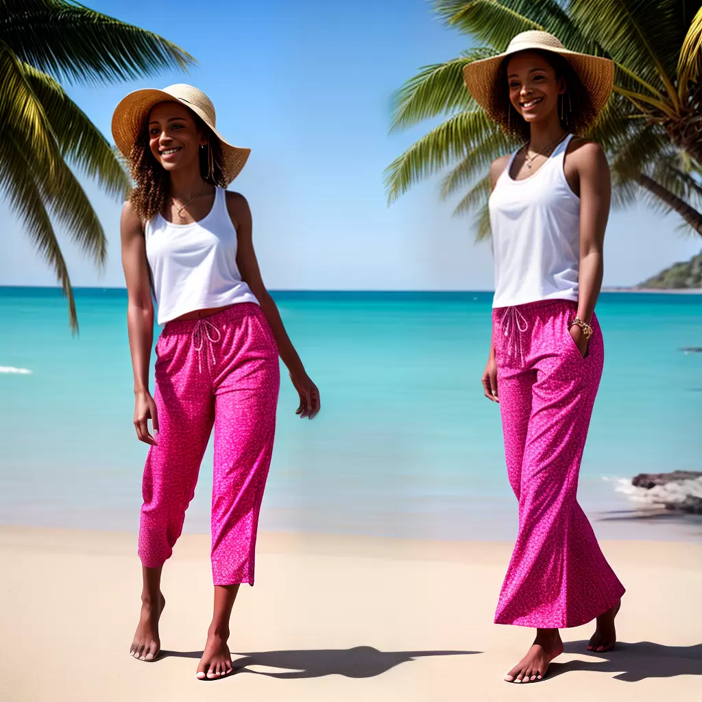 Estilo na Areia: As Melhores Calças de Praia para Proteção e Conforto