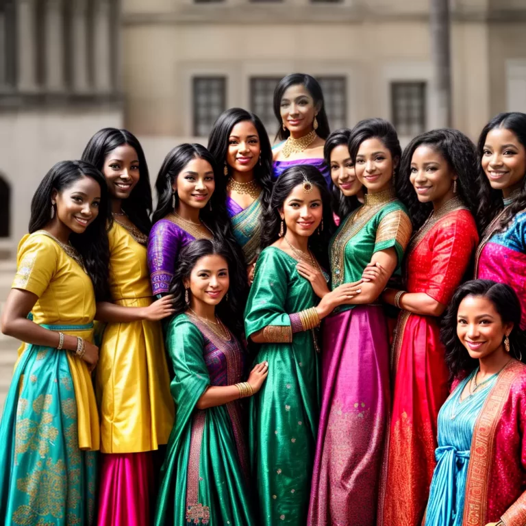 Embelezamento da Diversidade: Moda Étnica, Celebrando a Diversidade