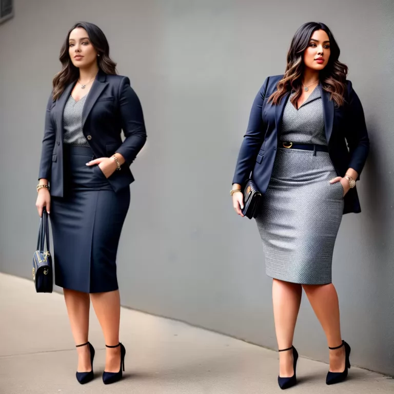 Elegância no Trabalho: Dicas de Moda Executiva para o Corpo Plus Size