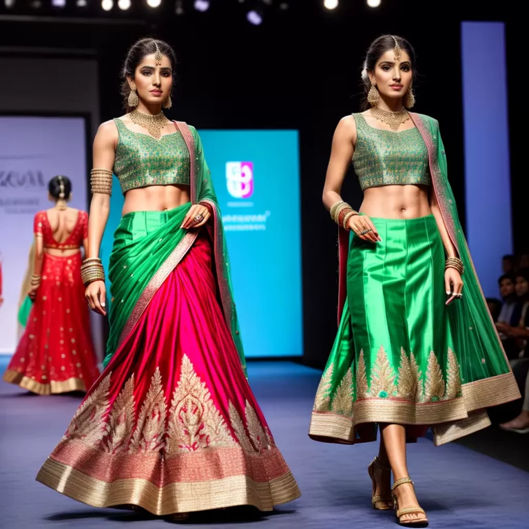 Churidar na Passarela: As Novidades na Moda Indiana