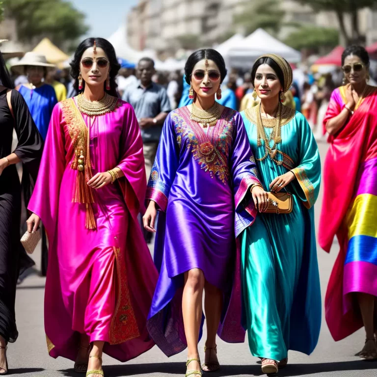 O Papel do Caftan em Eventos e Festivais Culturais