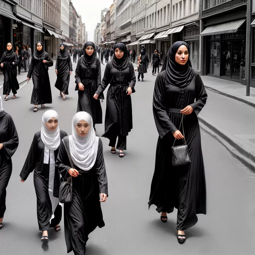 Fotos mulheres abaia cidade global preto branco Fotos mulheres abaia cidade global preto branco