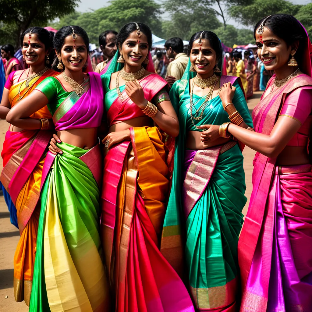 O Papel do Sari em Festivais e Celebrações Indianas
