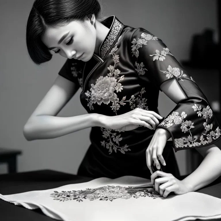 A Arte da Confecção de Cheongsam: Habilidade e Tradição
