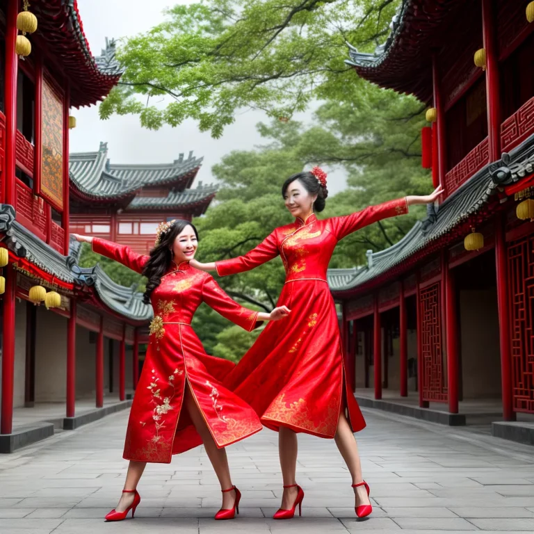 A Cheongsam na Dança Tradicional Chinesa