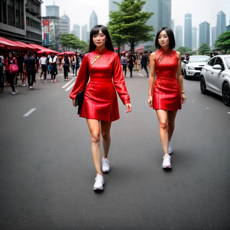 Cheongsams e a Moda de Rua Chinesa
