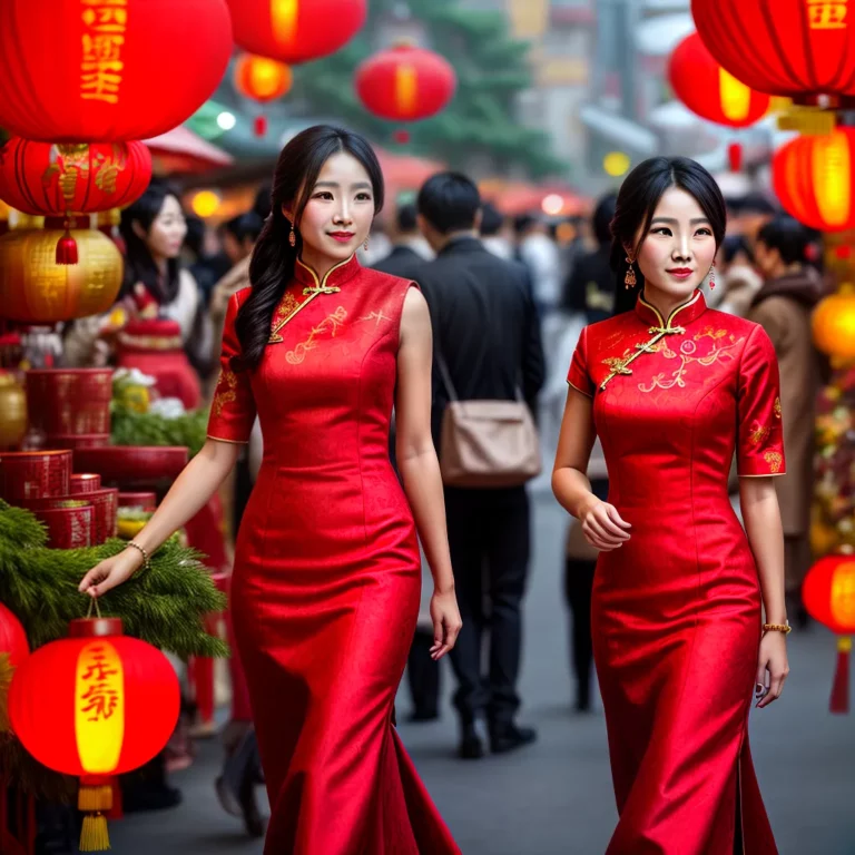 O Papel do Qipao em Eventos e Festivais Chineses.