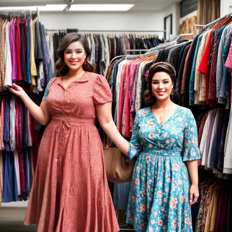 Vintage e Sustentável: Brechós e Roupas Vintage para o Público Plus Size