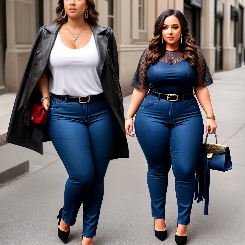 mulher plus size confiante look elegante