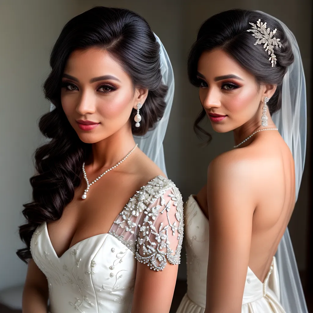 noiva classica penteado veu perolas noiva classica penteado veu perolas