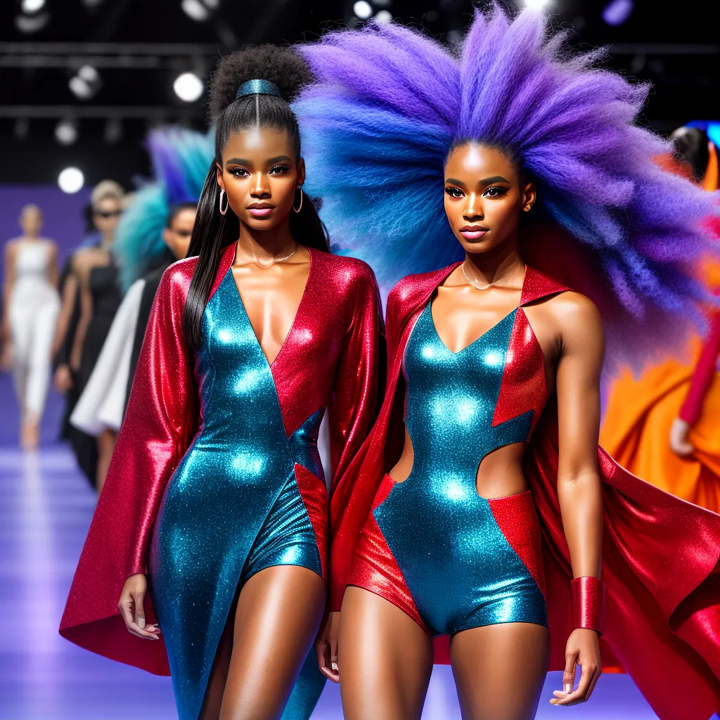 passarela futurista moda 2023