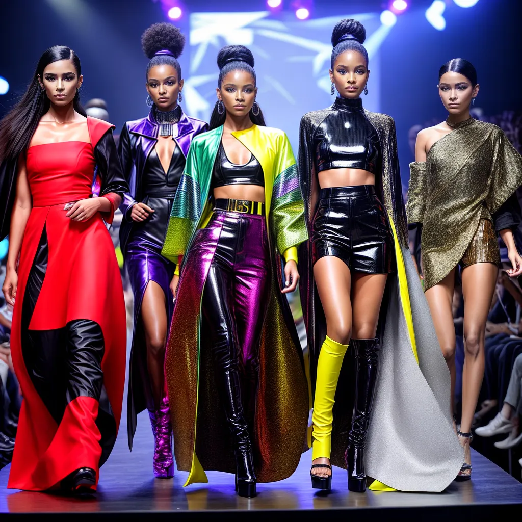 passarela moda futurista 2023