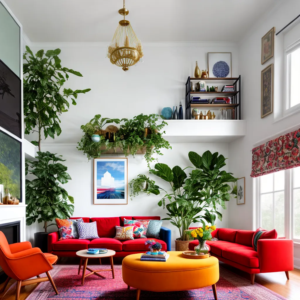 sala decorada estilo ousado personalidade