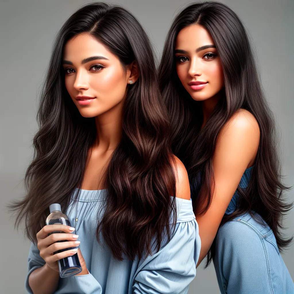 cabelo liso brilhante anti frizz
