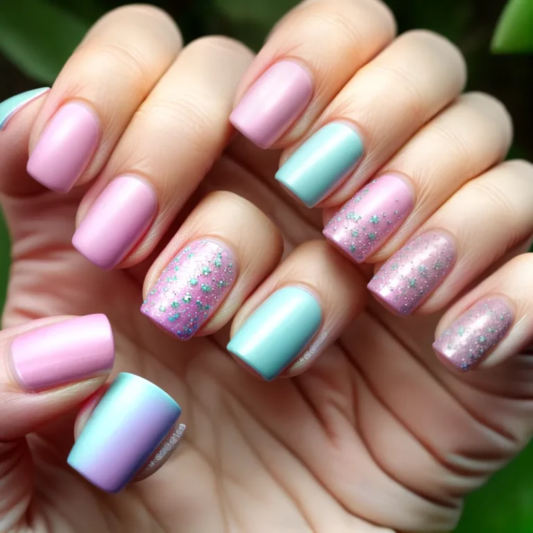 Nail art com temas de contos de fadas