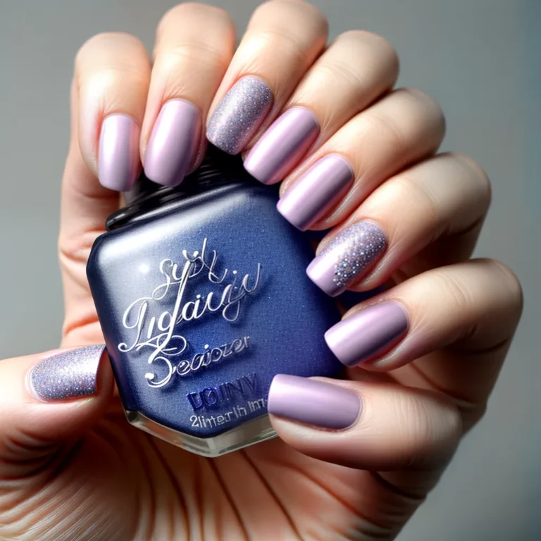 Unhas decoradas com temas de inverno