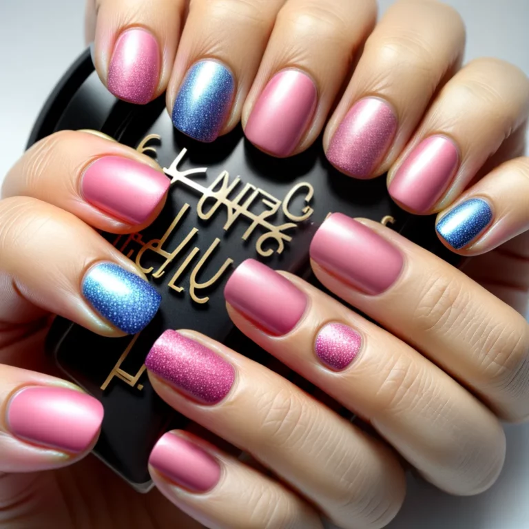 Unhas decoradas com temas de natureza
