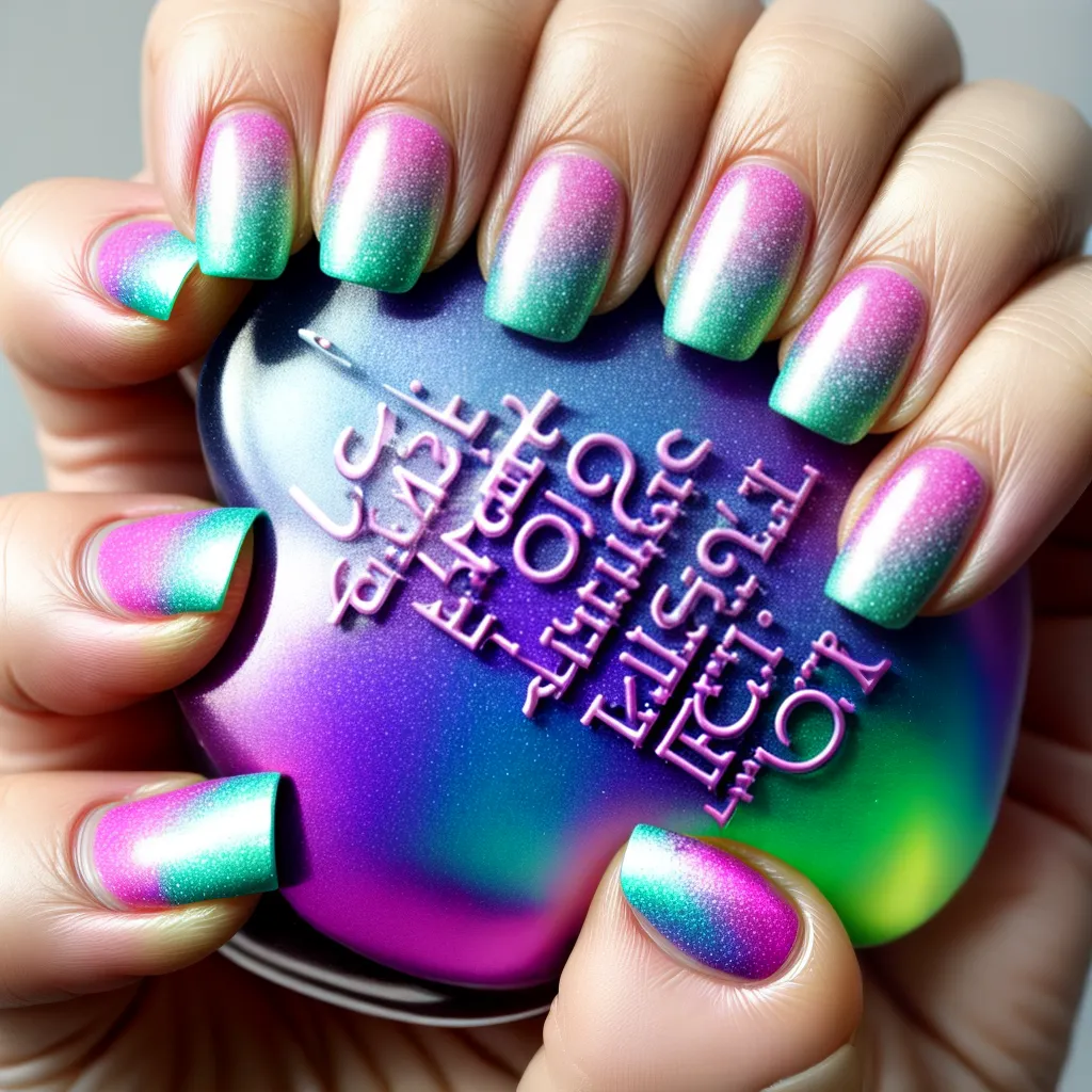unhas unicornio coloridas magia