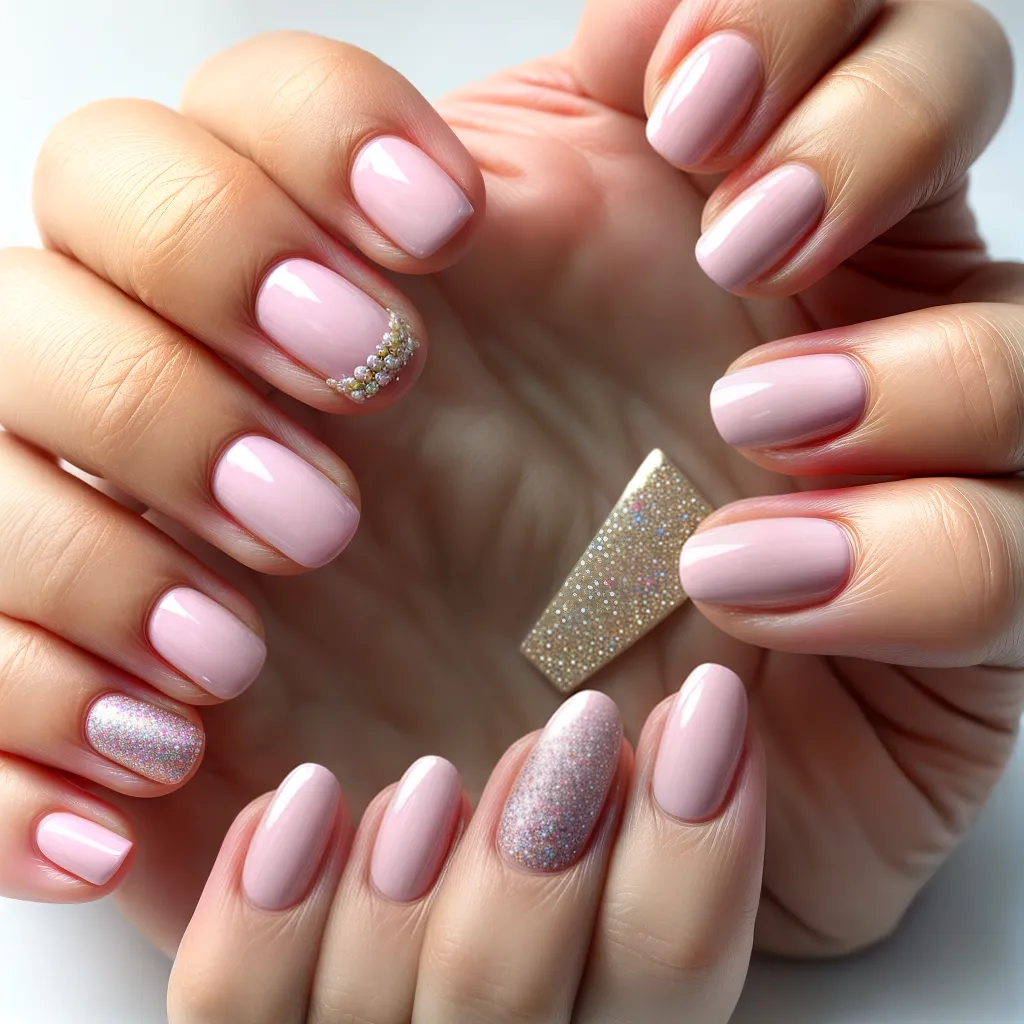 unhas unicornio magico