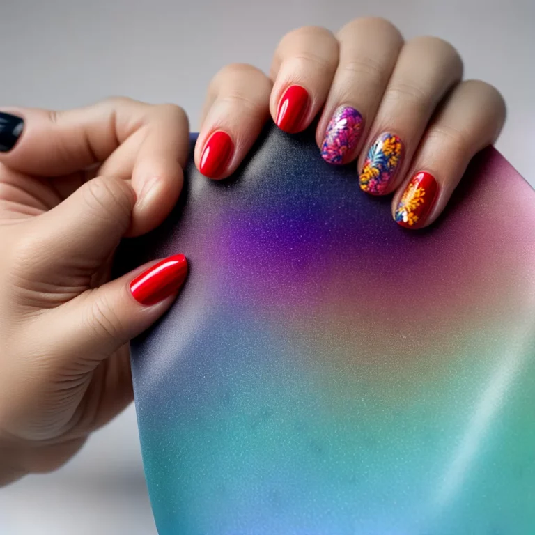 Unhas com efeito de tinta: como criar designs criativos