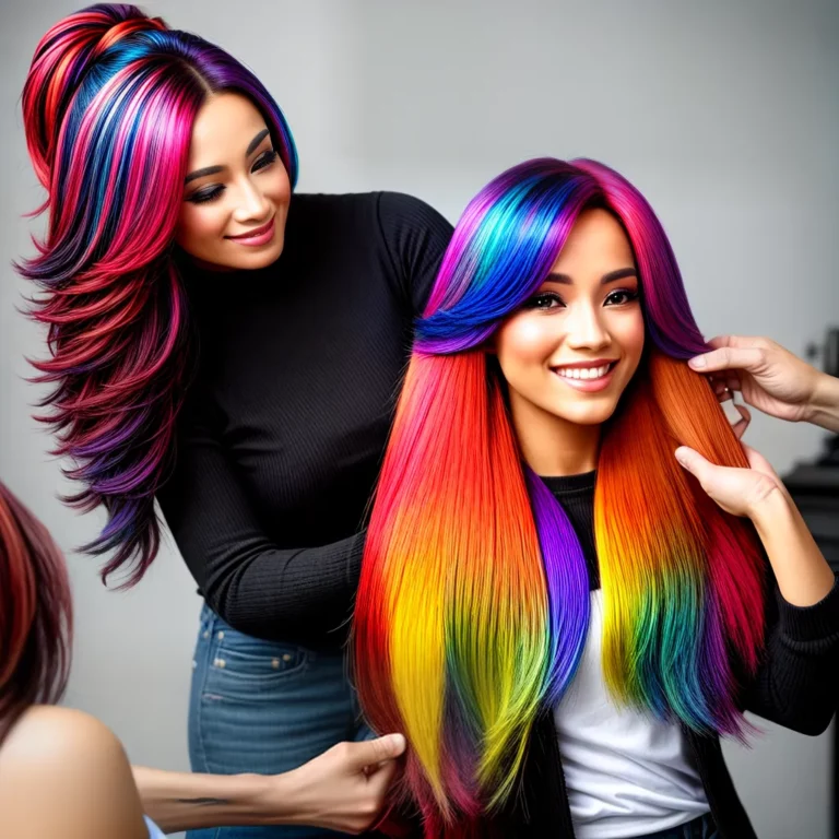 Brilhe no Trabalho: Mechas e Coloração para Profissionais