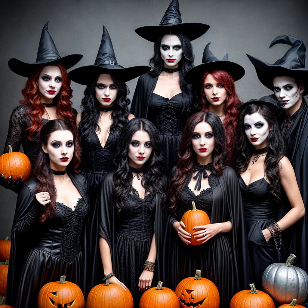 amigos fantasias halloween sorrisos