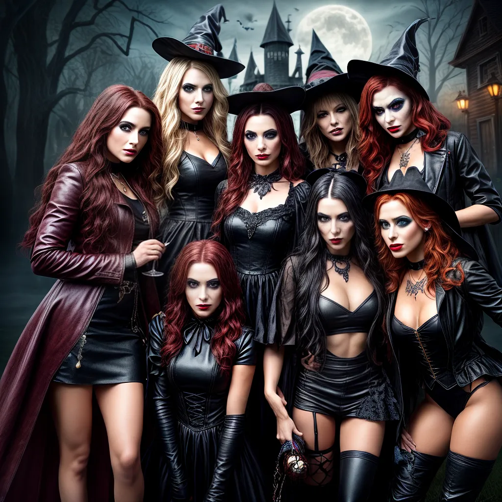 amigos fantasias halloween casa assombrada 1