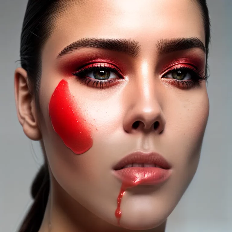 Peeling químico para tratar acne e cicatrizes de acne.