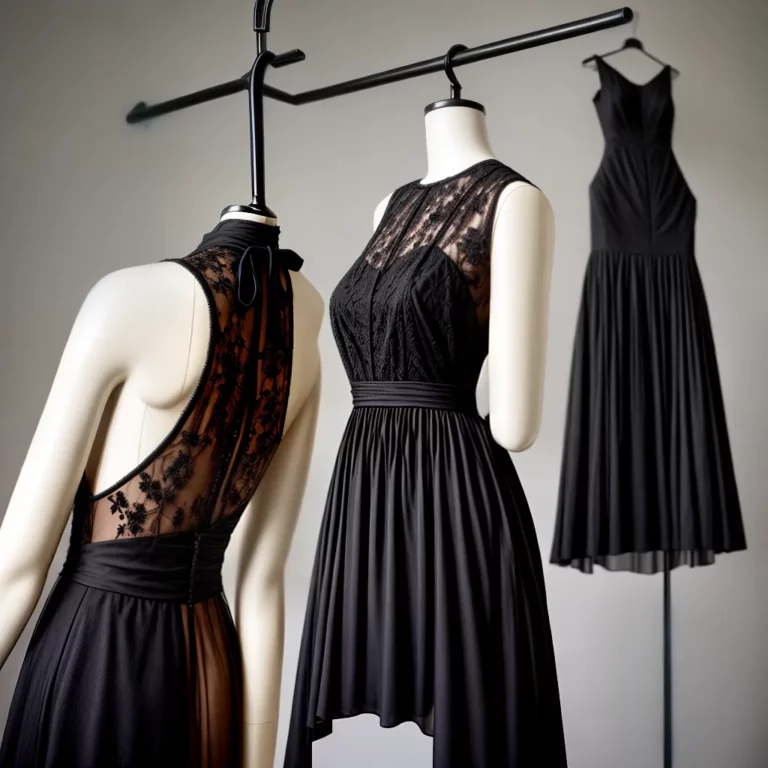 A história do vestido preto básico