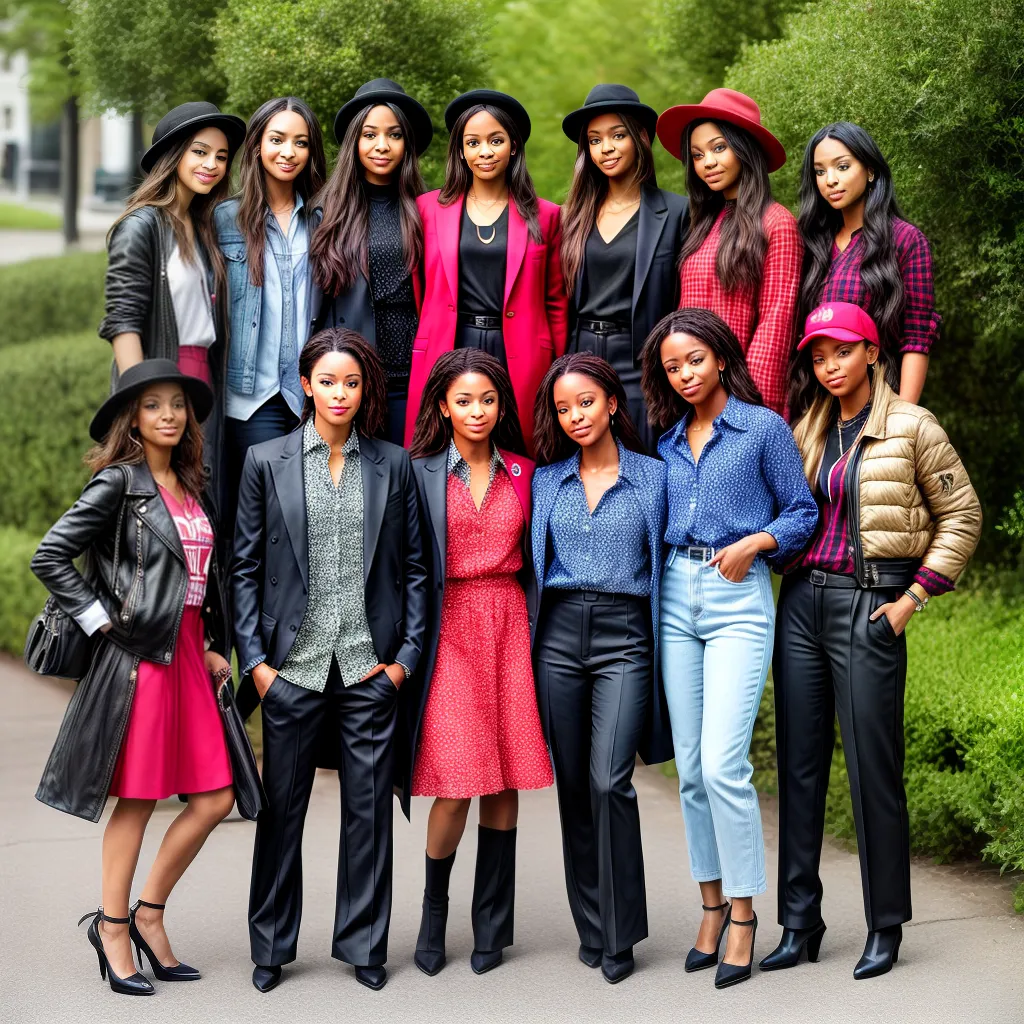 moda diversidade estilos personalidade