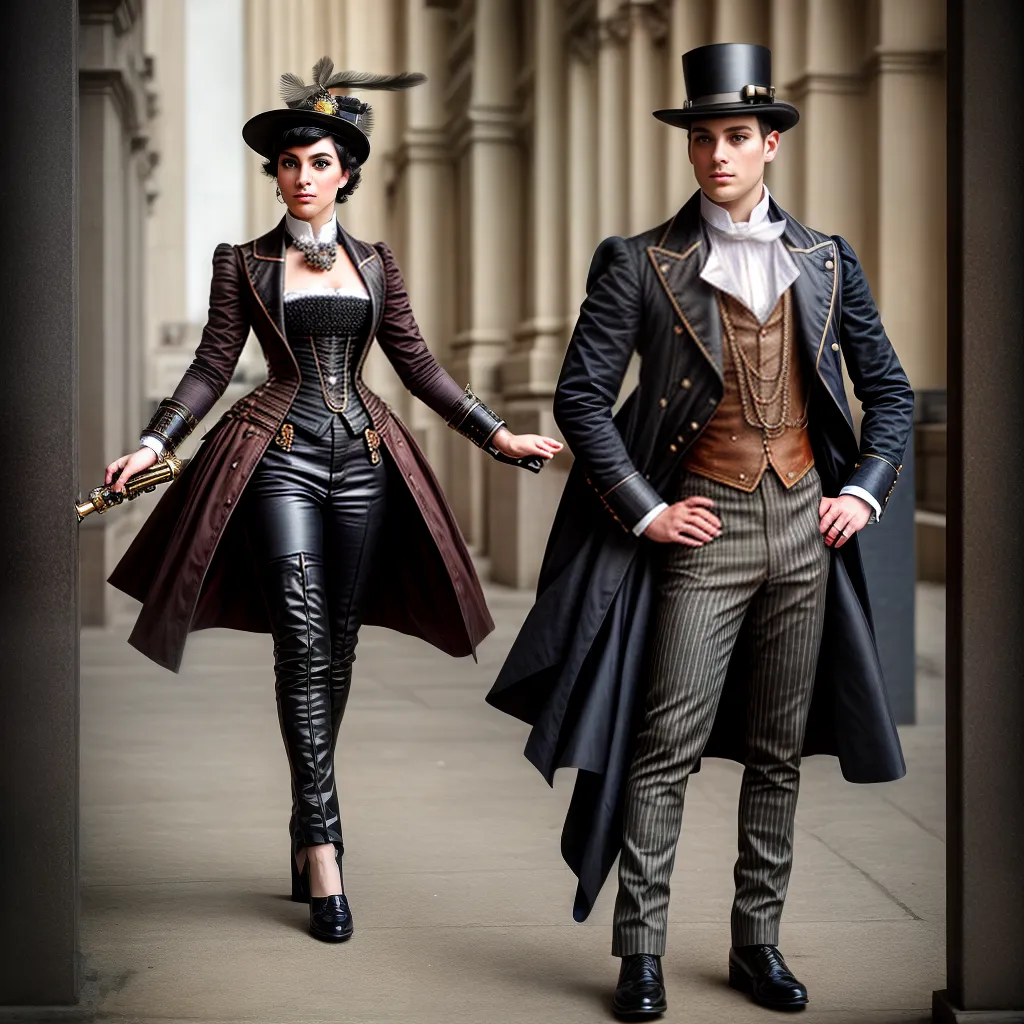 steampunk estilo vitoriano futurista 1