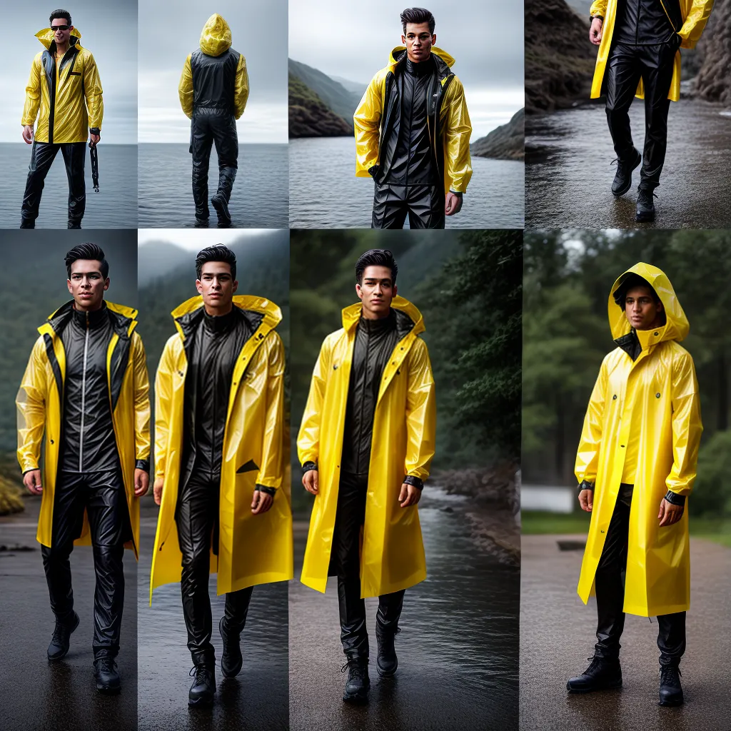 evolucao roupa chuva