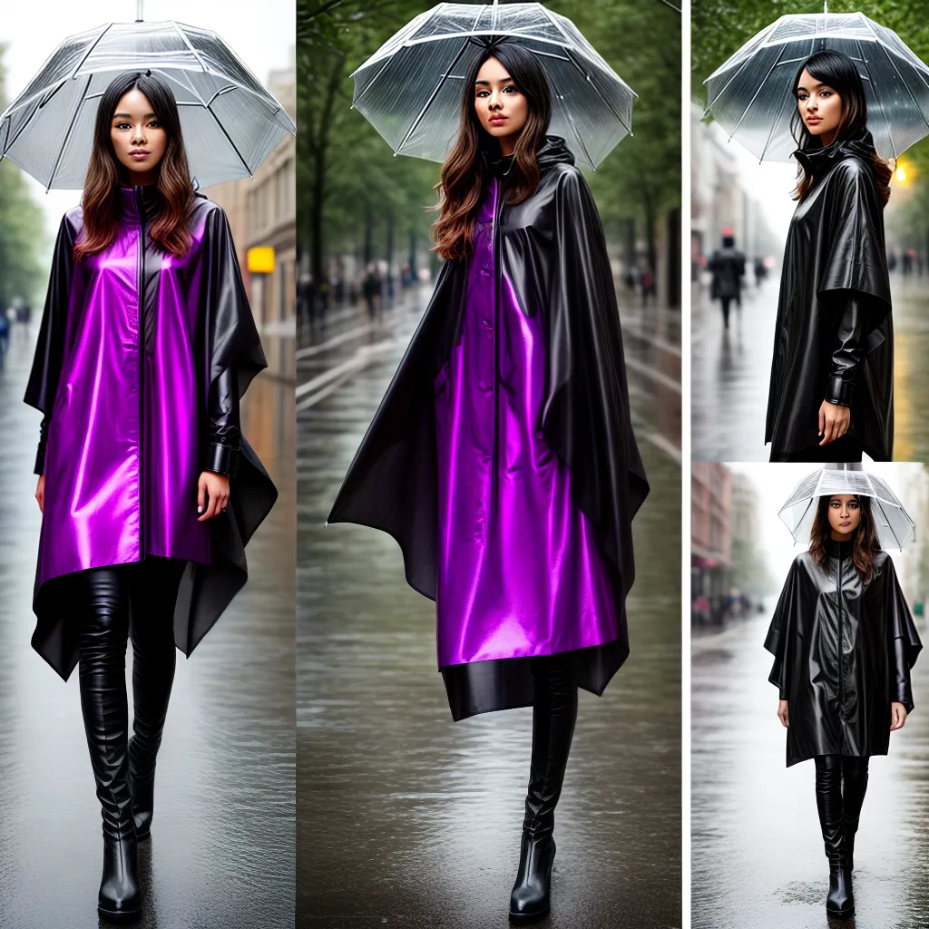 evolucao impermeaveis moda chuva