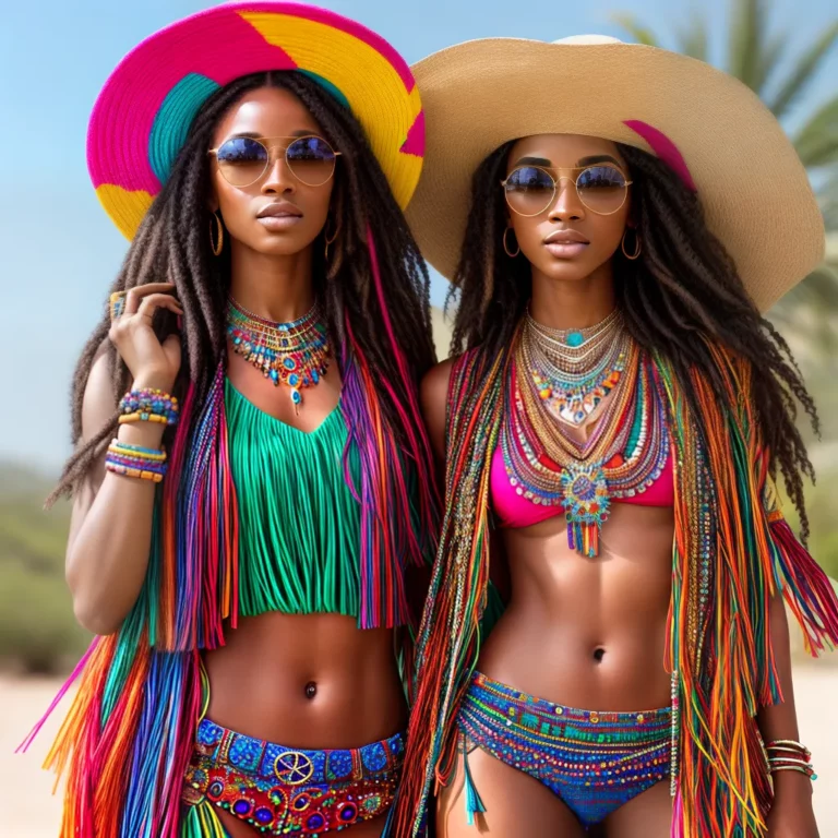 Acessórios de moda e a cultura hippie