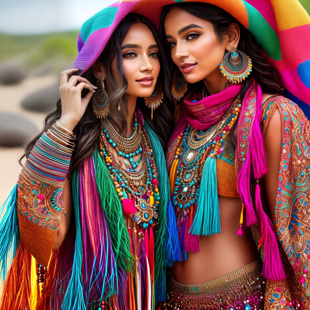 acessorios boho coloridos braceletes brincos