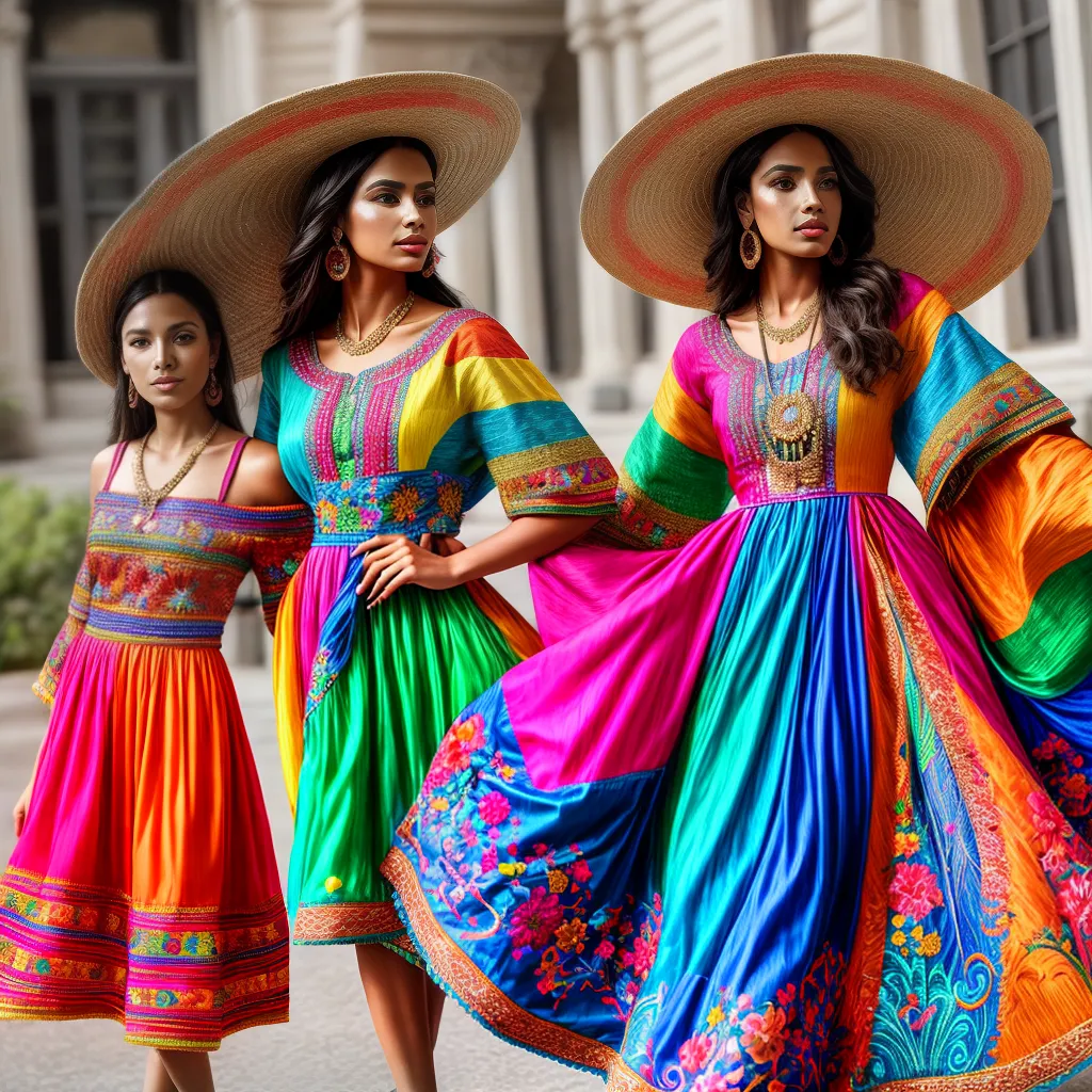 moda latina mulher vestido bordado