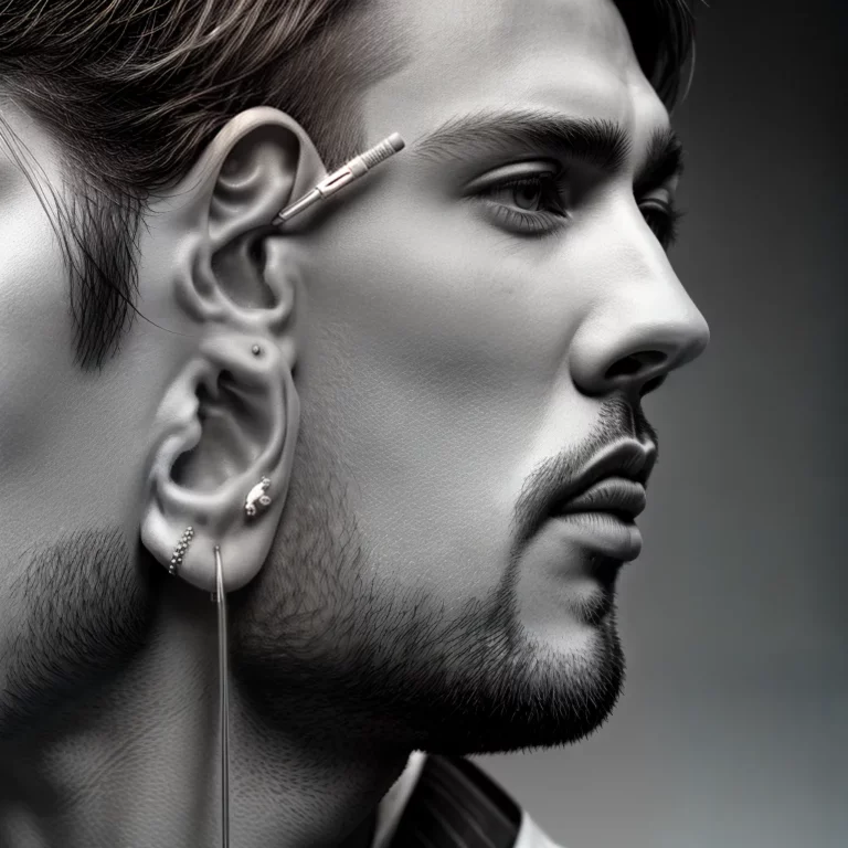Como cuidar de piercings na beleza masculina