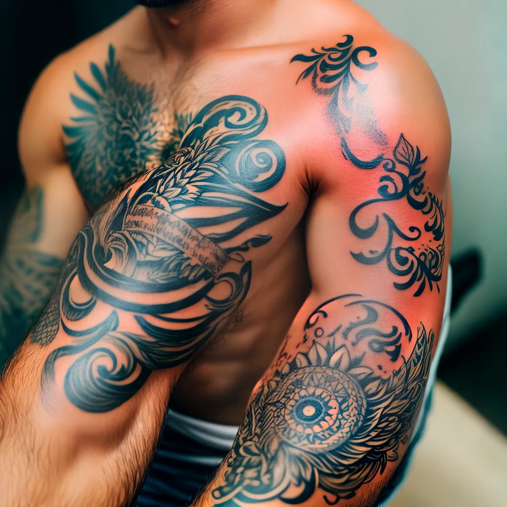 tatuagem homem cuidados pos tattoo